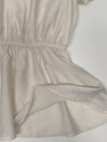Sienna Banding Flare Short Sleeve Blouse
