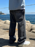 Milk Washed Gray Denim