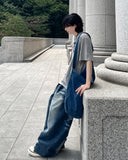 Jay Curl Maxi Wide Denim Pants