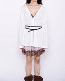 Sharala Slip Lace Bustier One Piece