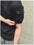 Bade Pocket Crop Short Sleeve T-shirt