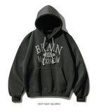 Brain Line Brushed Hoodie