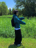 Plan) Light Two Way Glossy Windbreaker