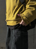 Heavy Cutout Cotton Hoodie