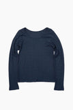 Tulip wide neck long sleeve
