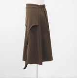 Hein D-ring Unbalanced Skirt