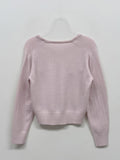 Honey Symbol V-Neck Knit