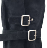 Lat Belt Suede Boots
