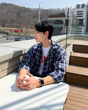 Bion Wrinkle Check Shirt