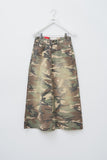 (W) Military Long Skirt