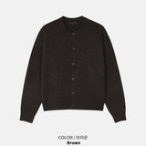 Uren Cropped Round Cardigan