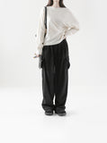 [Premium] Superfine Wool Diagonal Knit