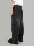 Border pocket balloon jeans
