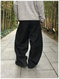 Peter Stripe Wide Slacks