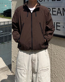 Multi Zipper Hood Windbreaker