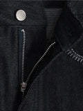 Spider denim pants