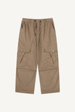 Corduroy big pocket cargo pants