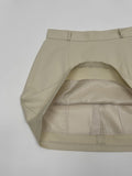 [Belt SET] Cotton A-line Mini Skirt