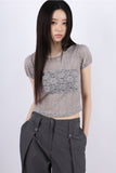 Rosy puff T-shirt