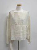 Renault Round Neck Loose Fit Blouse