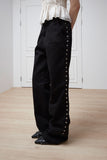 Side Stud Rivet Denim