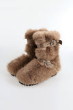 Kuro Belt Fur Sheepskin Boots