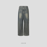 San Circle Cutting Denim