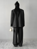 [FW/Setup Available] Conte Pintuck Wide Slacks