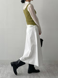 Johnny Cotton Flare Long Skirt