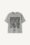 Pop-up vintage print T-shirt