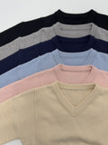 [Plan] Pintuck Daily V-Neck Knit