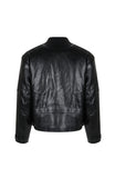 LEATHER BIKER JACKET