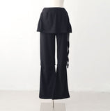 Seine Layered Bootcut Pants