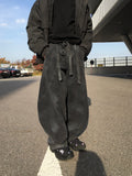Trenon Belted Washed Balloon Pants
