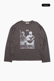 Ever oasis printing long sleeve tee