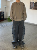 Pigment Waffle Over Sweatshirt