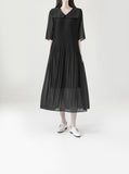 Romel Chiffon Pleated One Piece