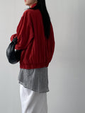 Ander High Neck Blouson Jumper
