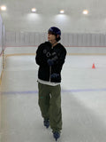 Youth two-way flow hood zip-up
