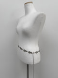 Flower Silver Chain Belt
