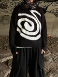 Mohair tornado knit