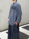 Vintage Washed Recycle Long Sleeve