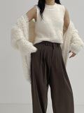 [set] Moran brush knit cardigan
