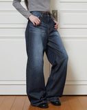 washing a-line denim
