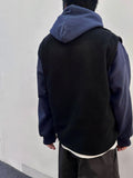 Monogram 2WAY Crop Warmer Hood Zip Up
