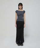 Layered Bustier T-Shirt