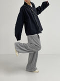 Dying Washing Cotton Oversized Fit Blouson