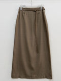 Momento Linen Long Skirt