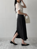 Earth Wrap See-Through Half Blouse