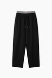 Check sagging sweatpants